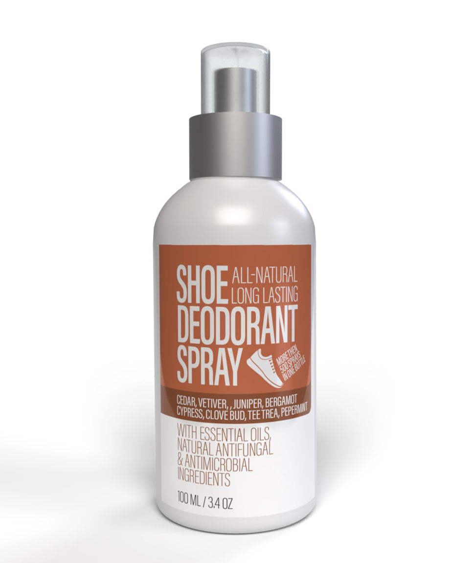 ACTIVE LIFE STYLE SUPPORTING, VERSATILE AND EFFECTIVE SHOE DEODORIZING SPRAY - CEDAR & SPICES