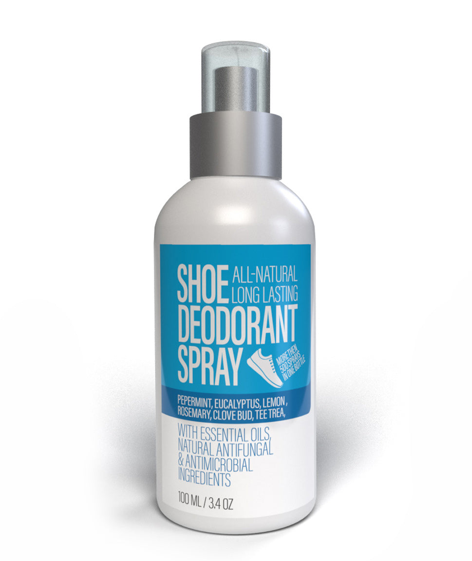 ACTIVE LIFE STYLE SUPPORTING, VERSATILE AND EFFECTIVE SHOE DEODORIZING SPRAY - PEPERMINT