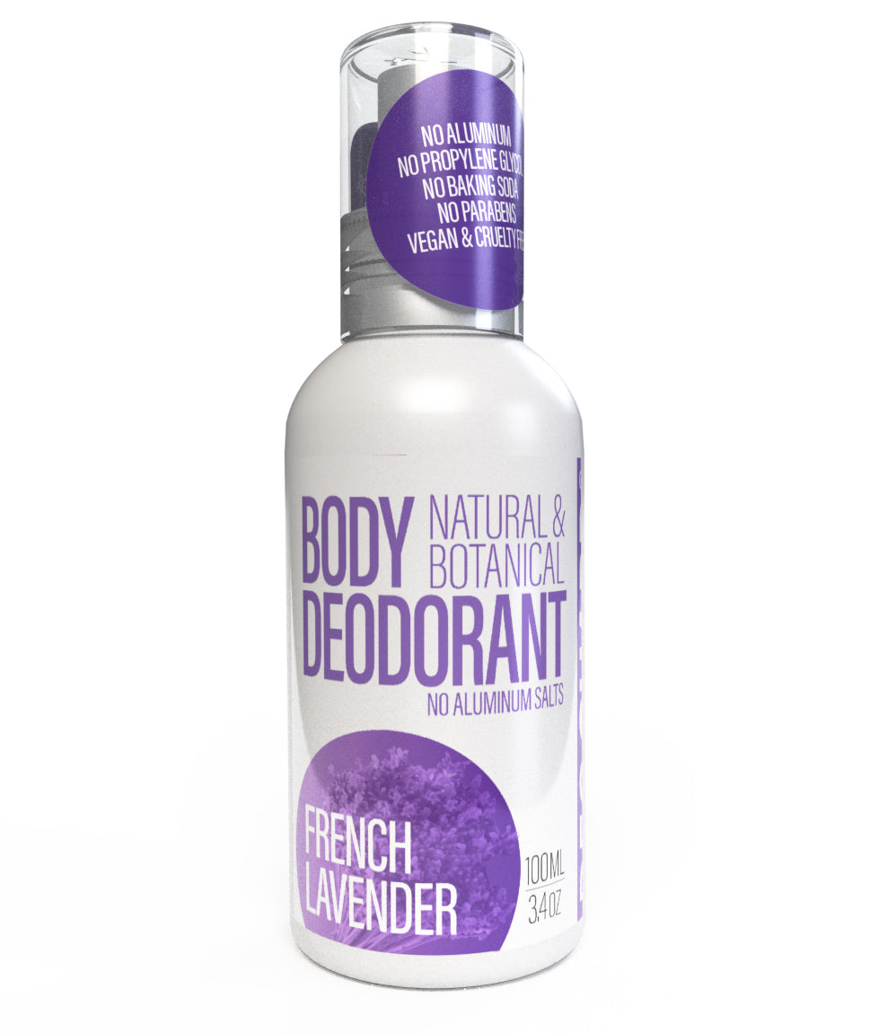 DEOGUARD® NATURAL & BOTANICAL SPRAY DEODORANT - FRENCH LAVENDER - 3.4oz